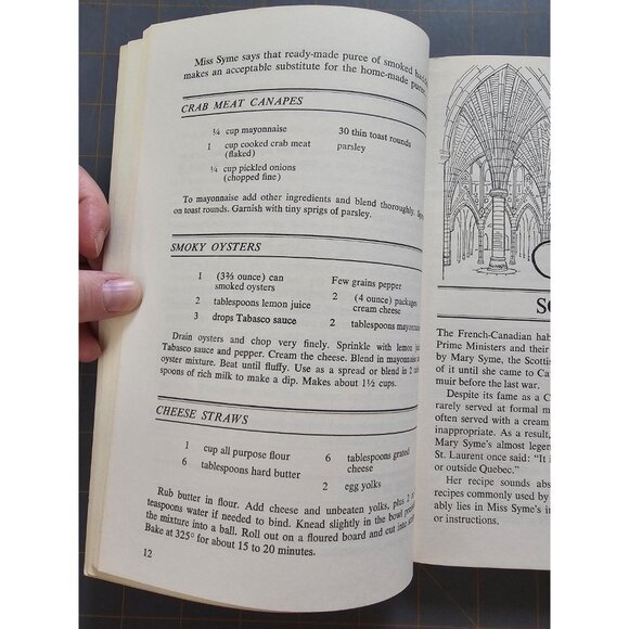 Capital Cookery 1970 Canadian Prime Ministers Recipes S Cartwright A Edmonds - Picture 9 of 11